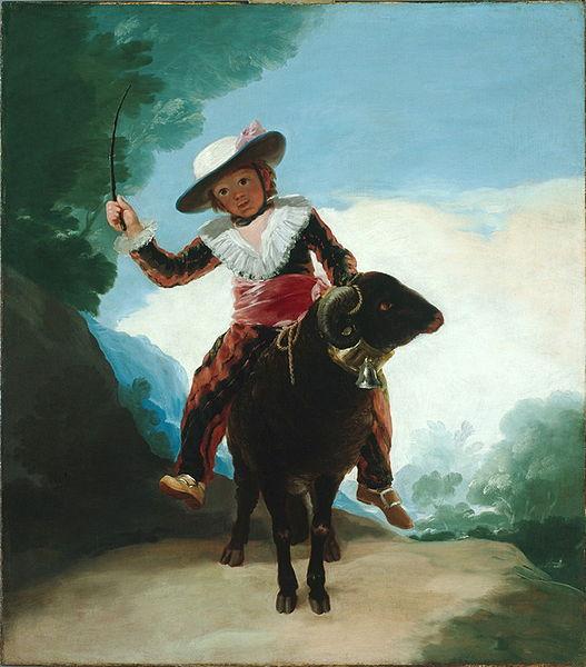 Francisco de Goya del carnero Cartones para tapices oil painting image